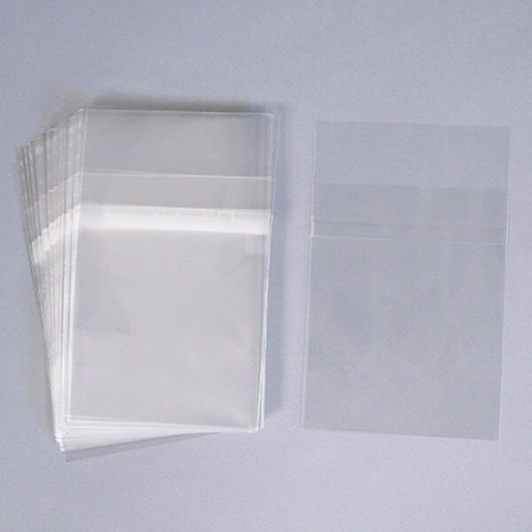 Clear Poly Sleeves for Single 5.5 B
